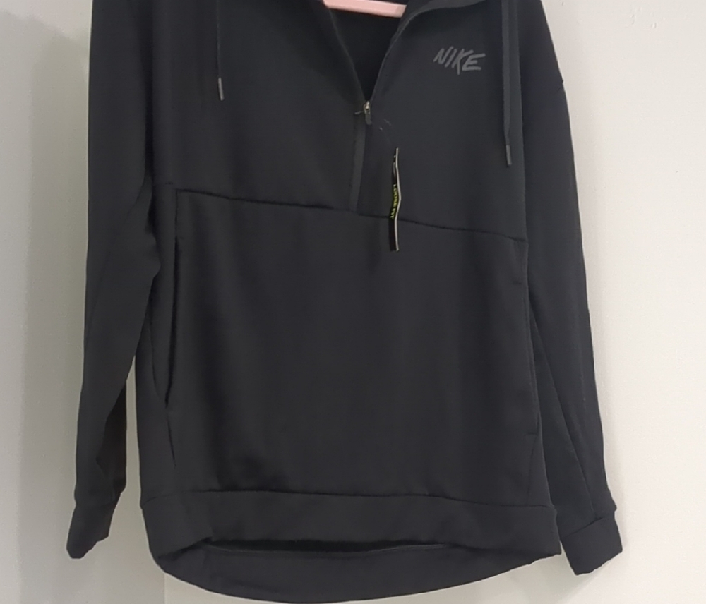 Nike Black Half-Zip Hoodie